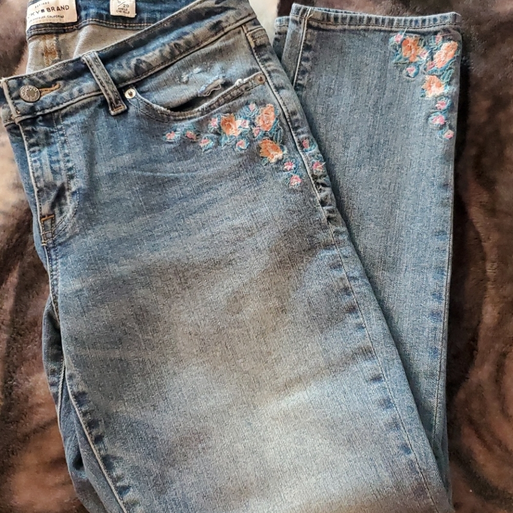 NWOT Lucky Brand Ankle Cheville cropped jeans